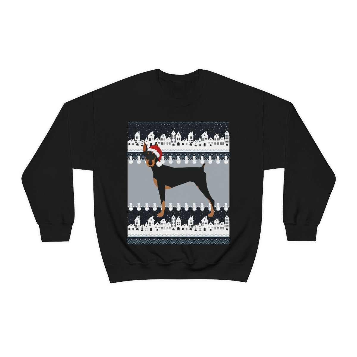 Doberman Pinscher Ugly Christmas Sweater