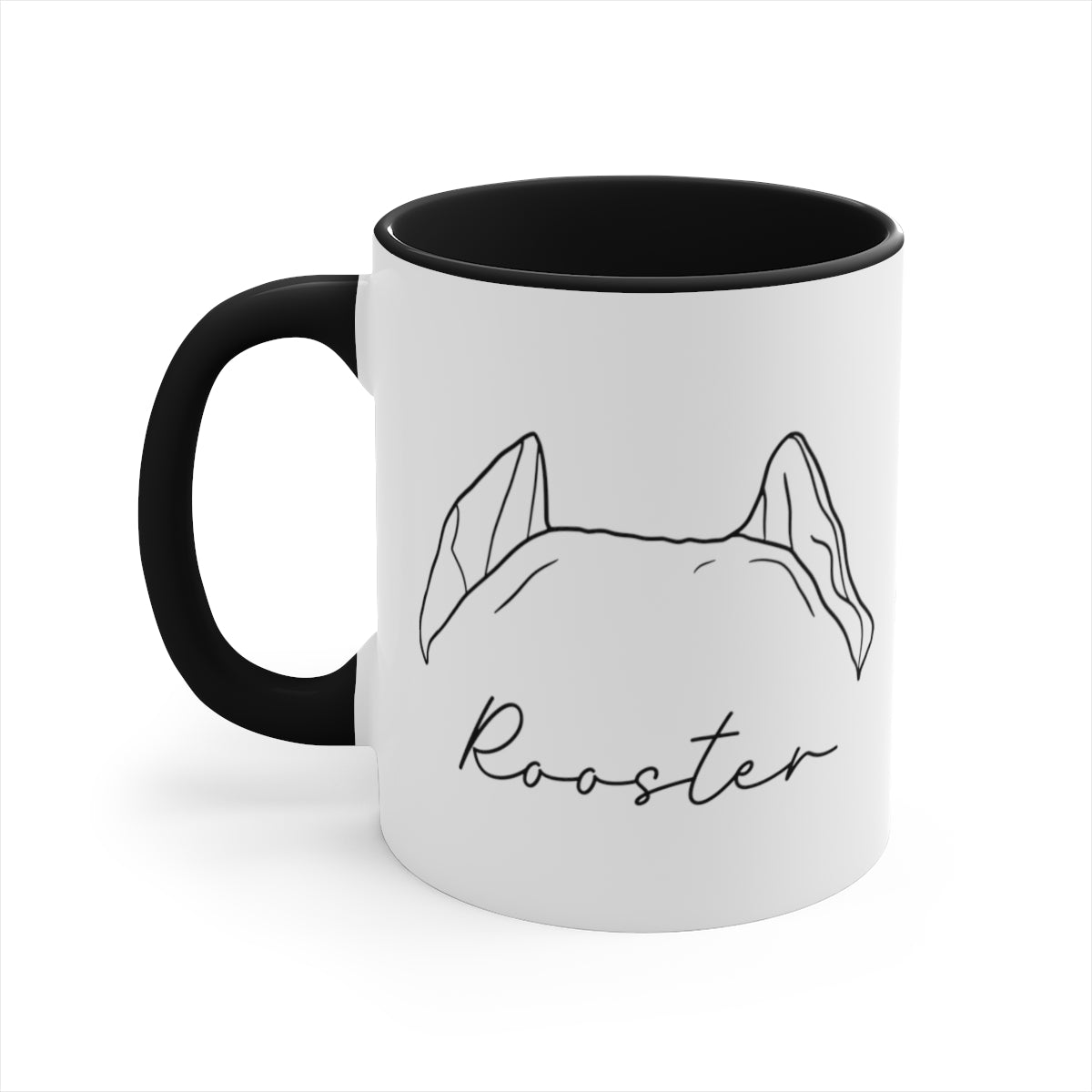 Custom Dog Ear Mug - Customizable