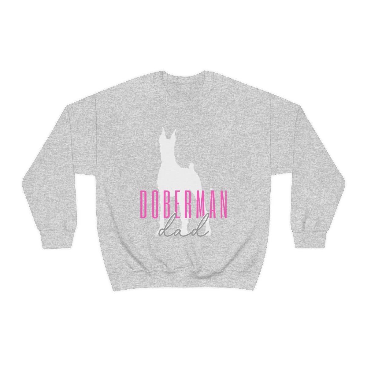 Doberman dad Crewneck Sweater - Customizable