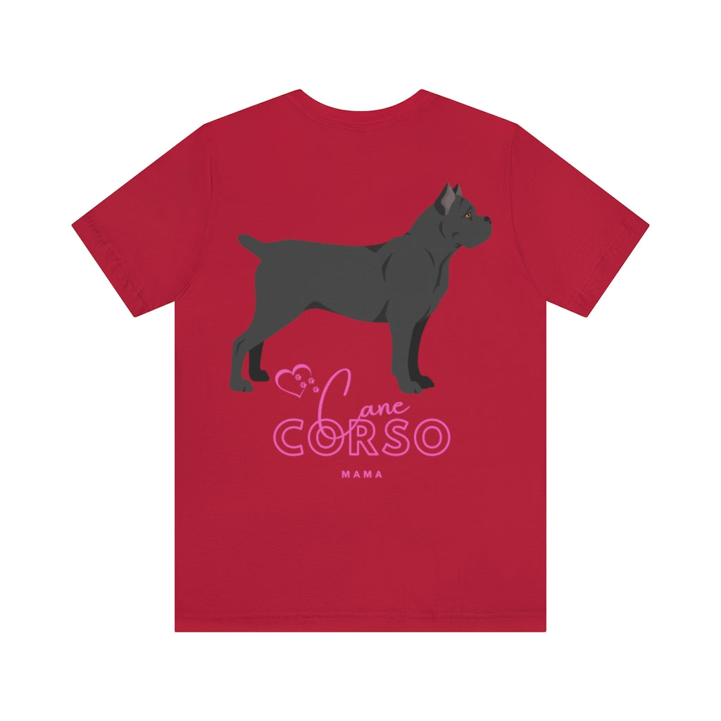 Black Cane Corso Mama T-Shirt