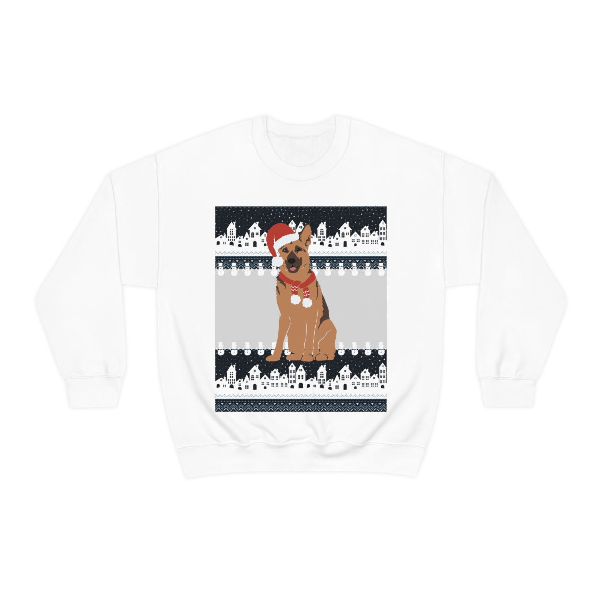 German Shepard Ugly Christmas Sweater