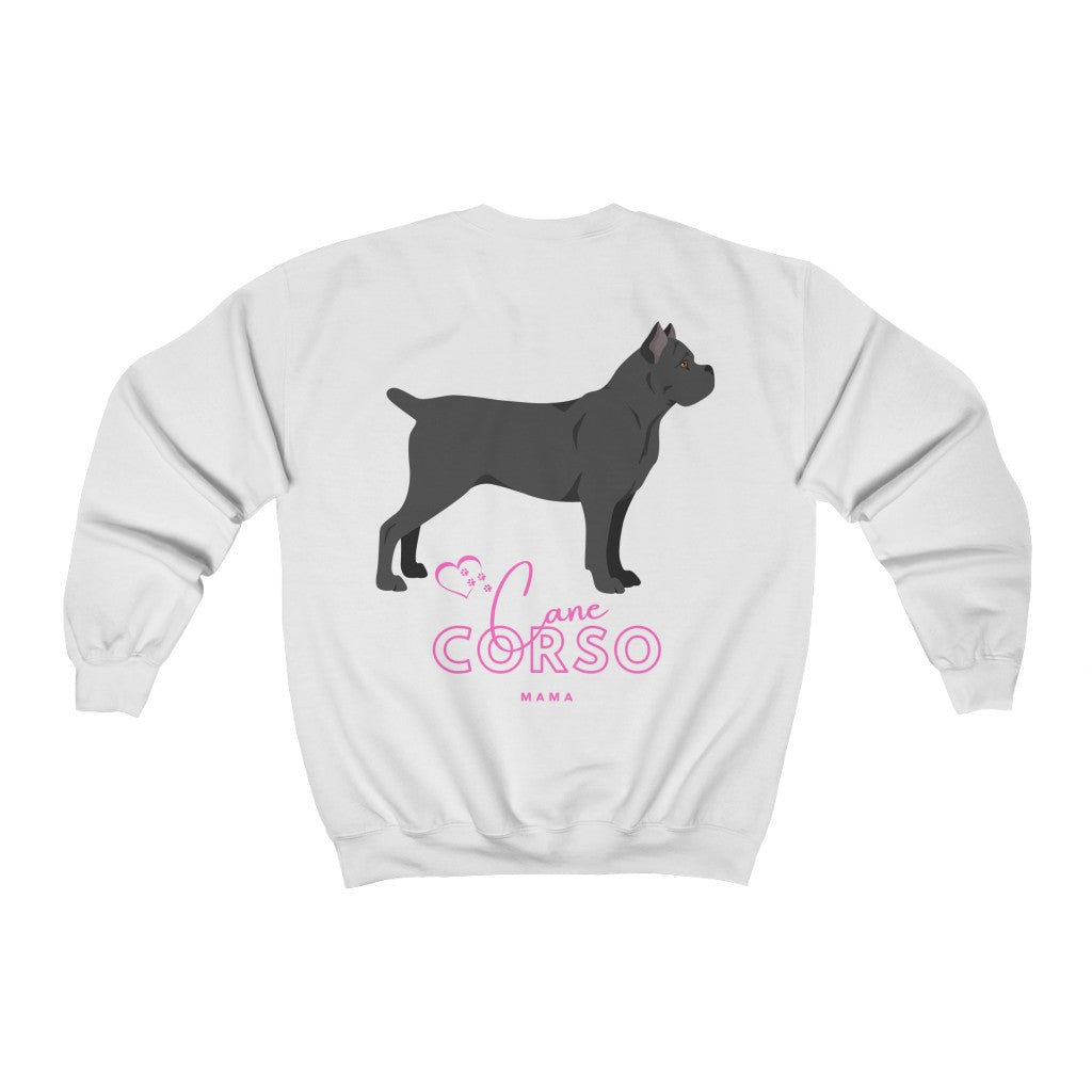 Black Cane Corso Mama Sweatshirt | Italian Mastiff | Dog Lover | Dog Mama | Dog Lover | Dog Mom | Mom Life | Dog Life | Dog T | Dog Shirt