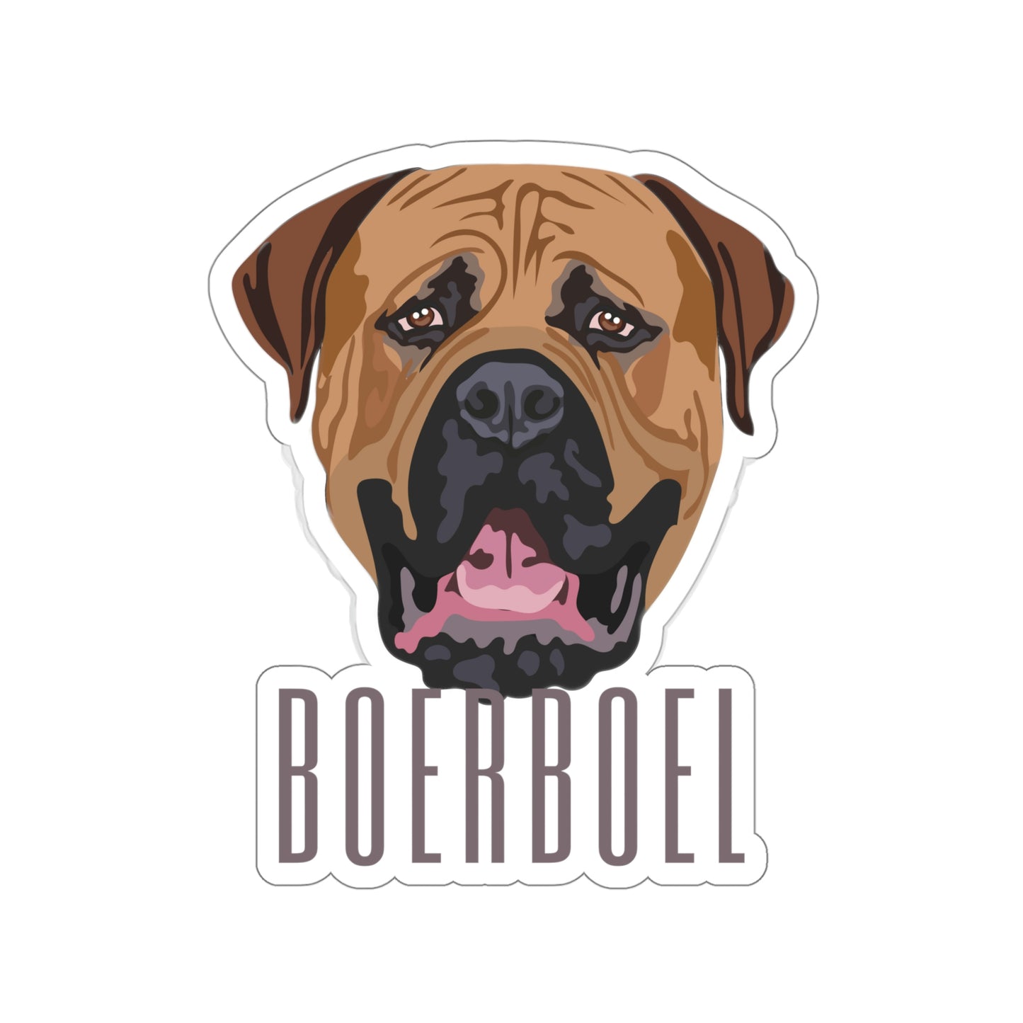 Boerboel Die-Cut Sticker